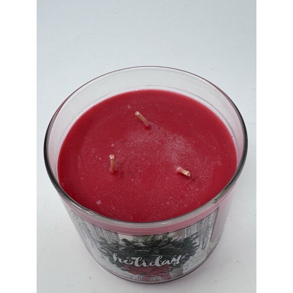Bath & Body Works HOLIDAY 3-Wick Candle Cinnamon Clove Christmas Bergamot New - Picture 3 of 4